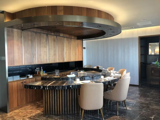 Купить Теппаньяки мест полуокружности 8 Griddle поставляя еду оборудование для шведского стола гостиницы online manufacture