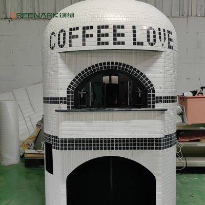 Купить Итальянская печь для пиццы из вулканического камня 600°C 15 кВт Газ Электричество Производство в сети