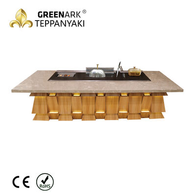 Купить 3 in 1 Multifunctional Commercial Teppanyaki Grill Table for Food Plaza and Outdoor Dining Производство в сети