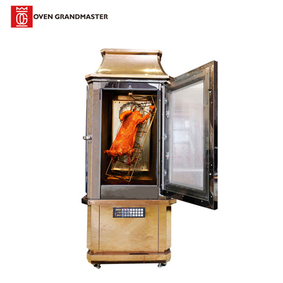 гриль цыпленка 380V подвергает горячую печь механической обработке Rotisserie цыпленка моллюска взрыва