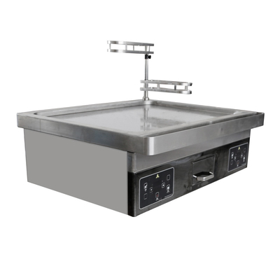 Многофункциональный настольный небольшой Griddle плиты теппаньяки 220V