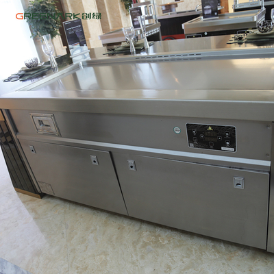 Стол для гриля Teppanyaki 20 мм стальной вершины с сертификацией CE ISO из китайского завода