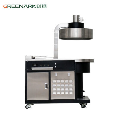 Профессиональный 304 из нержавеющей стали двойной режим 10Kw мощности электрический угольный гриль для коммерческого барбекю